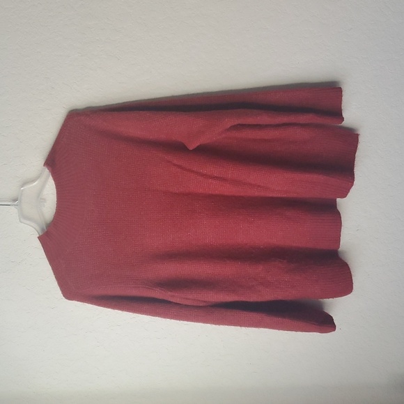 4/$20 Mock neck pull over rust colored sweater - Picture 4 of 9